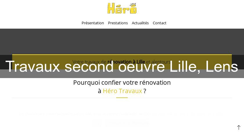 Travaux second oeuvre Lille, Lens Travaux second oeuvre Lille, Lens