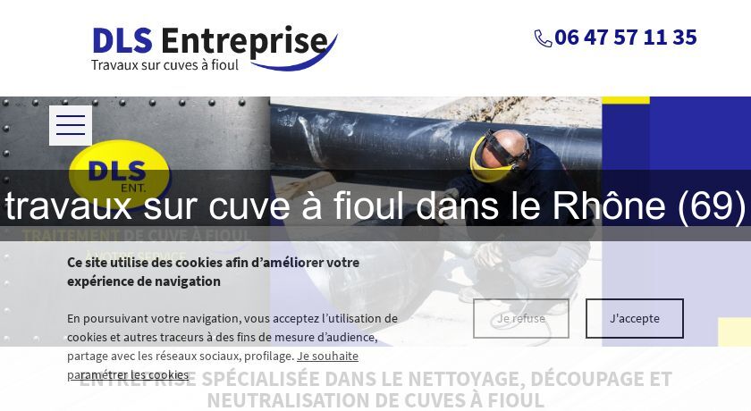travaux sur cuve à fioul dans le Rhône (69) travaux sur cuve à fioul dans le Rhône (69)