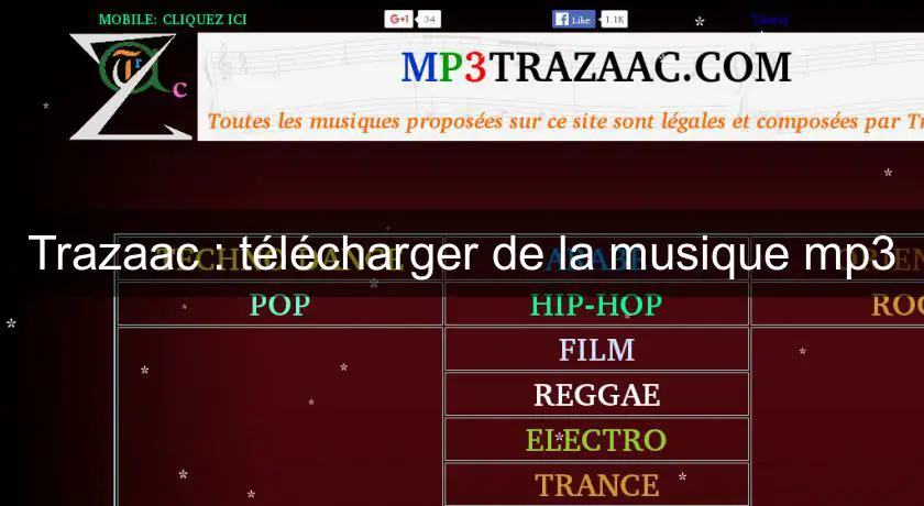 Trazaac : télécharger de la musique mp3