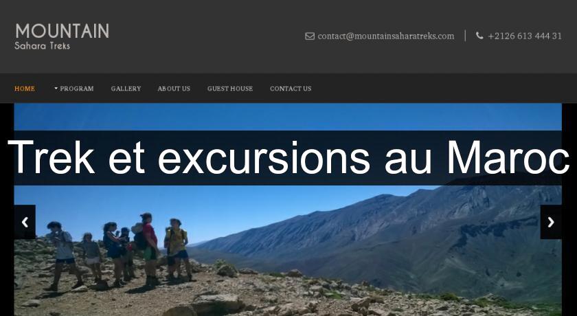 Trek et excursions au Maroc Trek et excursions au Maroc