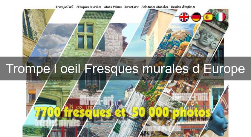 Trompe l'oeil Fresques murales d'Europe Trompe l'oeil Fresques murales d'Europe