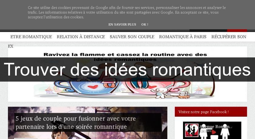 Trouver des idées romantiques