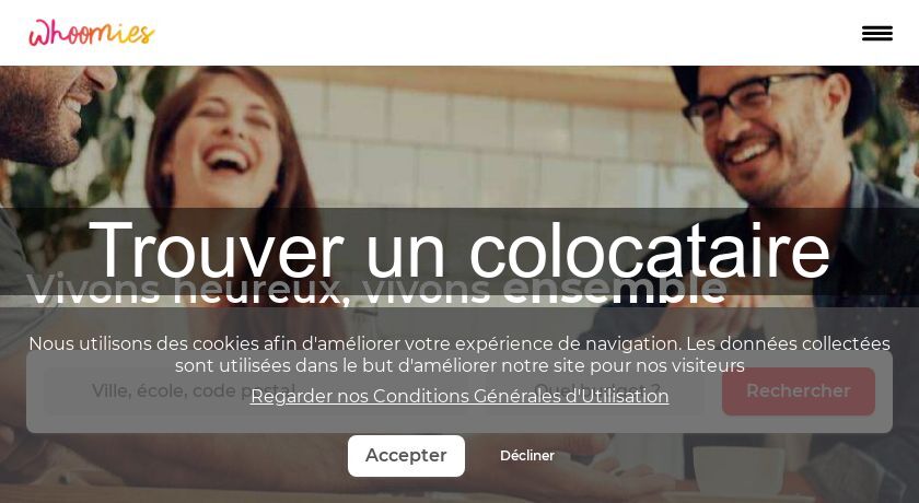 Trouver un colocataire Trouver un colocataire