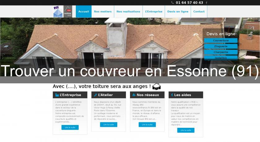 Trouver un couvreur en Essonne (91) Trouver un couvreur en Essonne (91)
