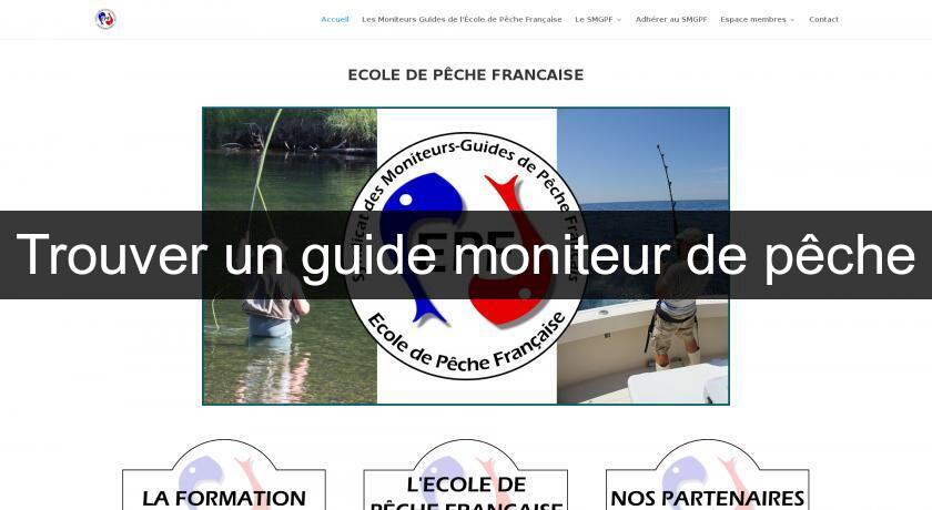 Trouver un guide moniteur de pêche Trouver un guide moniteur de pêche