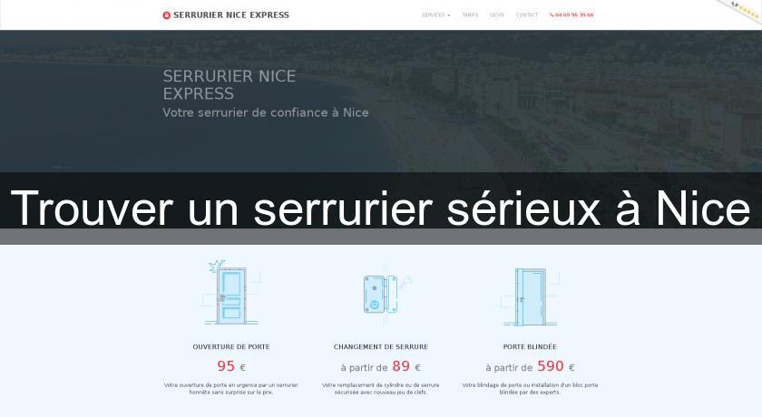 Trouver un serrurier sérieux à Nice Trouver un serrurier sérieux à Nice
