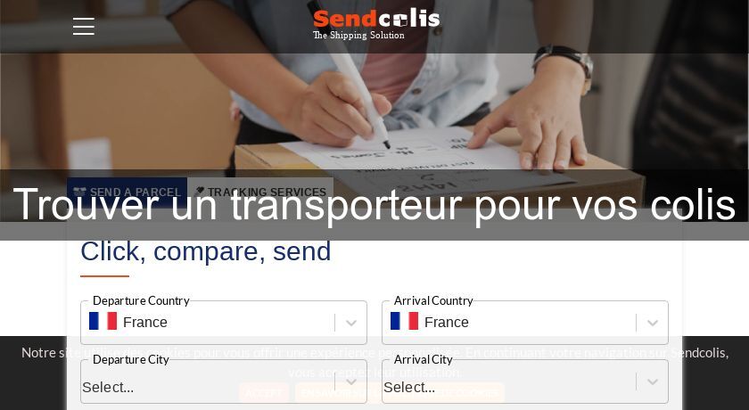 Trouver un transporteur pour vos colis