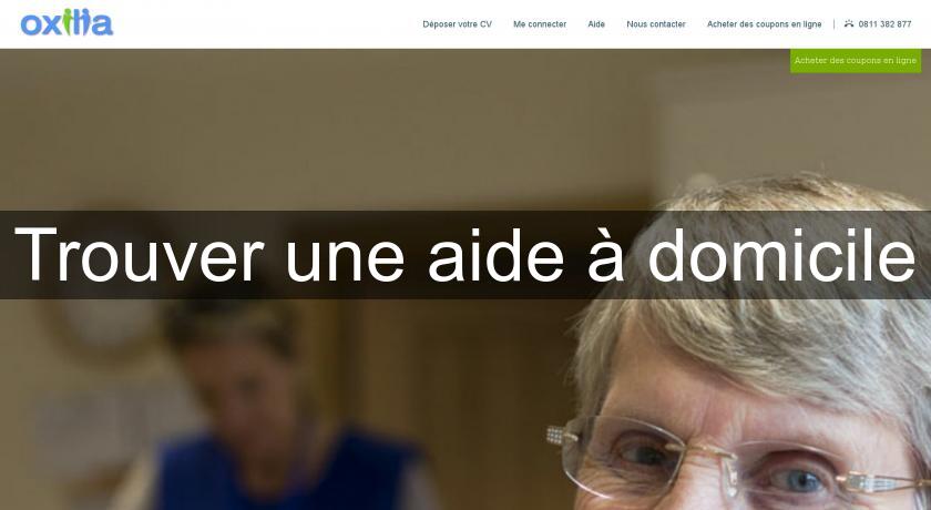 Trouver une aide à domicile Trouver une aide à domicile