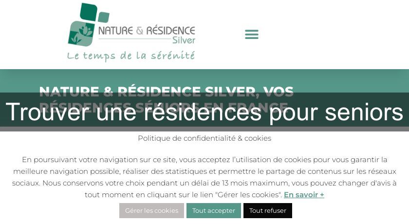 Trouver une résidences pour seniors Trouver une résidences pour seniors