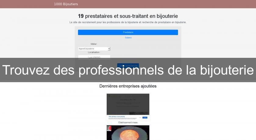 Trouvez des professionnels de la bijouterie