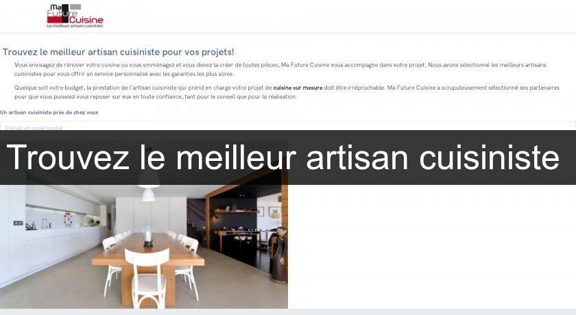 Trouvez le meilleur artisan cuisiniste 