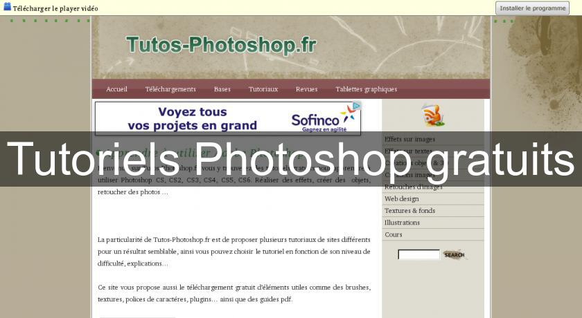 Tutoriels Photoshop gratuits