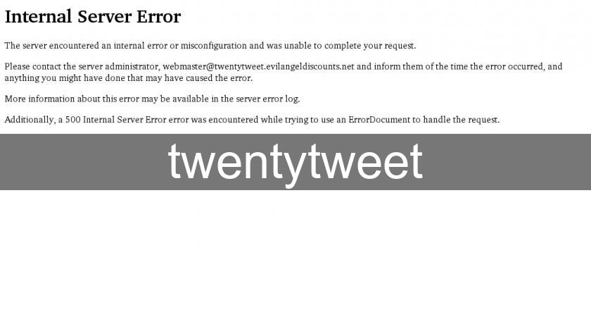 twentytweet twentytweet