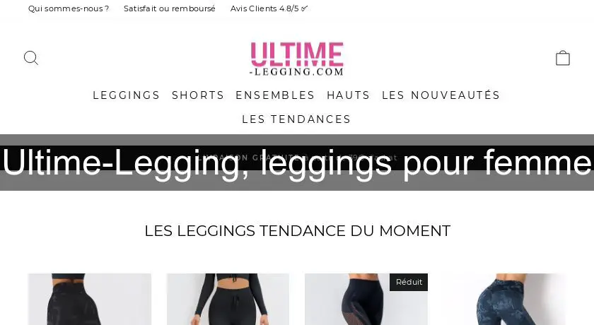 Ultime-Legging, leggings pour femme