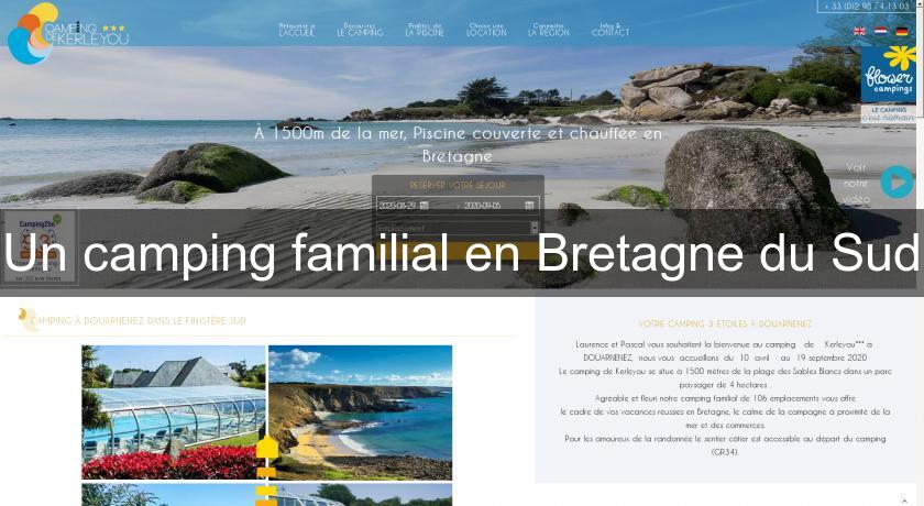 Un camping familial en Bretagne du Sud