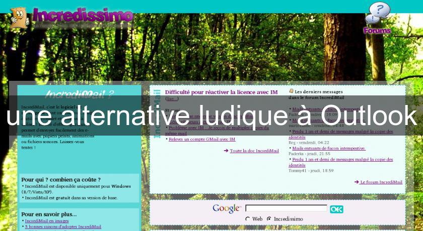 une alternative ludique à Outlook