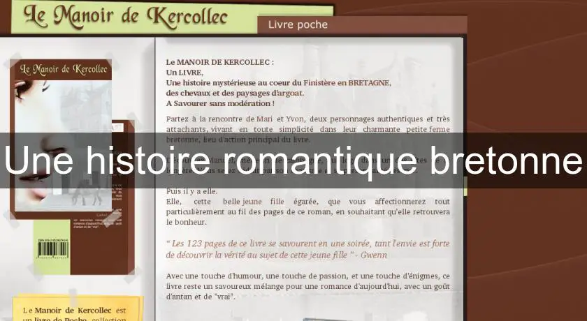 Une histoire romantique bretonne
