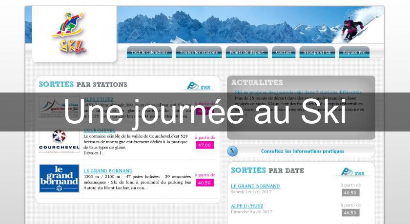 Une journée au Ski Une journée au Ski