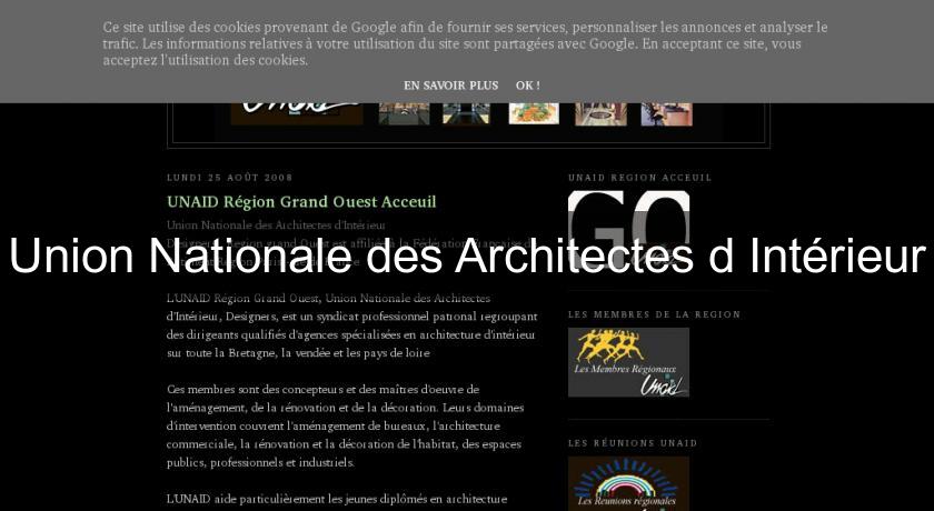Union Nationale des Architectes d'Intérieur Union Nationale des Architectes d'Intérieur