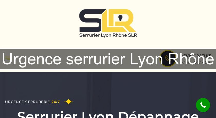 Urgence serrurier Lyon Rhône