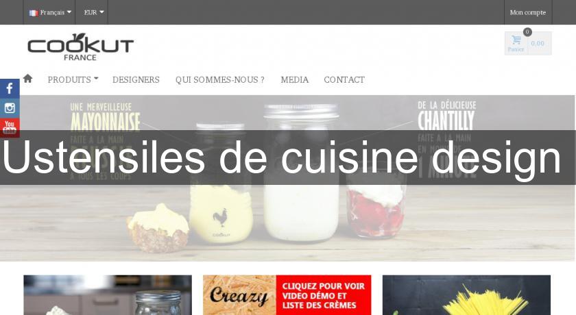 Ustensiles de cuisine design 