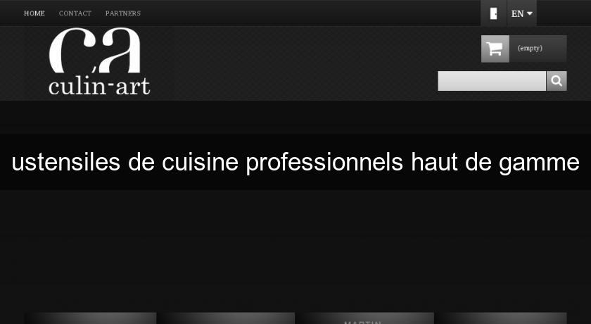 ustensiles de cuisine professionnels haut de gamme