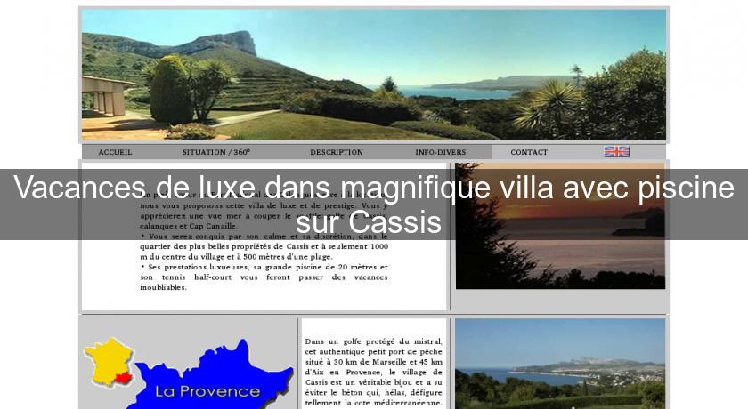Vacances de luxe dans magnifique villa avec piscine sur Cassis Vacances de luxe dans magnifique villa avec piscine sur Cassis