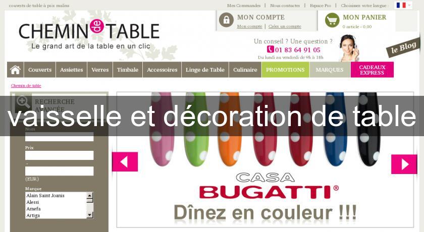 vaisselle et décoration de table vaisselle et décoration de table