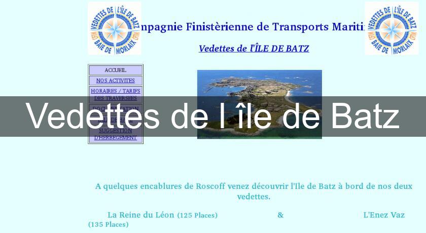 Vedettes de l'île de Batz