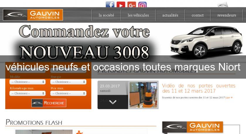 véhicules neufs et occasions toutes marques Niort véhicules neufs et occasions toutes marques Niort