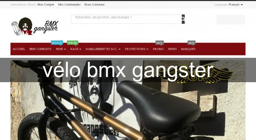 vélo bmx gangster