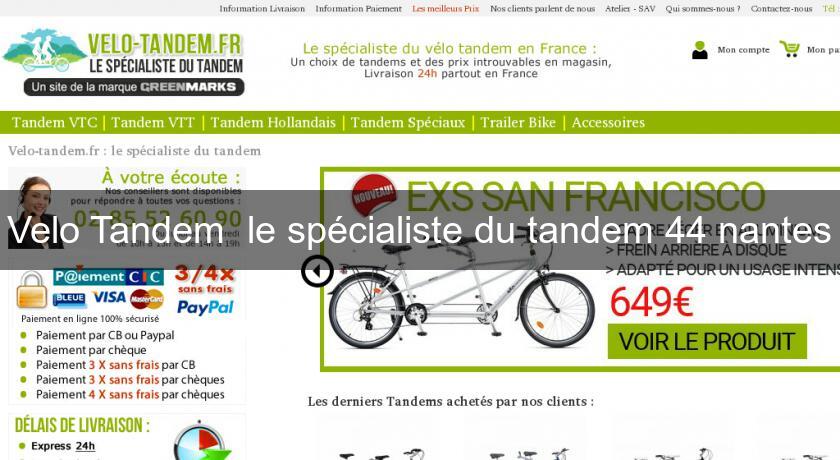 Velo Tandem le spécialiste du tandem 44 nantes Velo Tandem le spécialiste du tandem 44 nantes