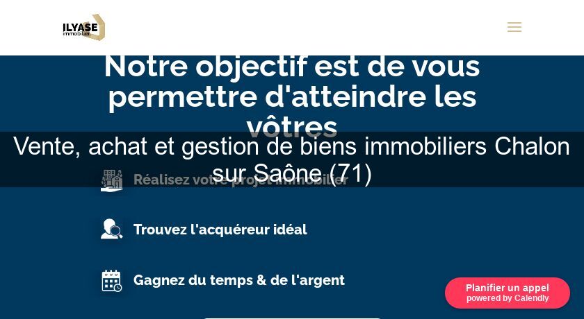 Vente, achat et gestion de biens immobiliers Chalon sur Saône (71)