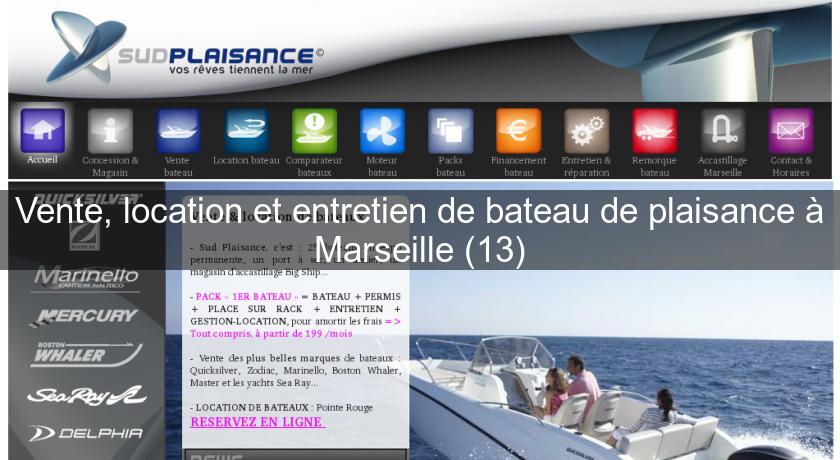 Vente, location et entretien de bateau de plaisance à Marseille (13) Vente, location et entretien de bateau de plaisance à Marseille (13)