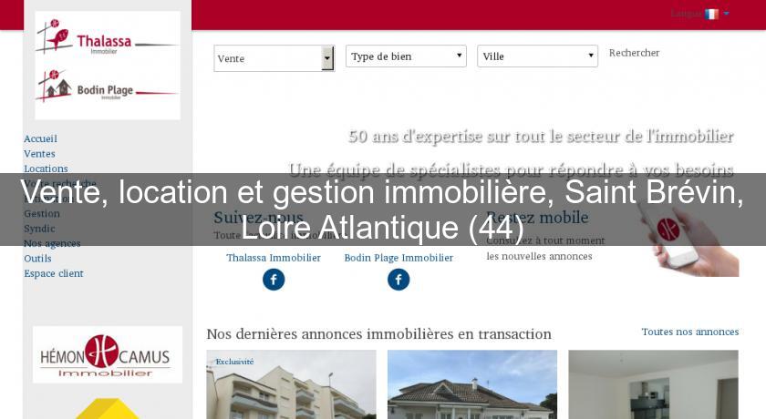 Vente, location et gestion immobilière, Saint Brévin, Loire Atlantique (44) Vente, location et gestion immobilière, Saint Brévin, Loire Atlantique (44)