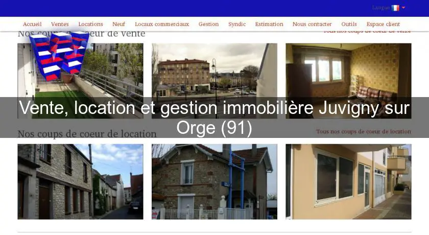 Vente, location et gestion immobilière Juvigny sur Orge (91)