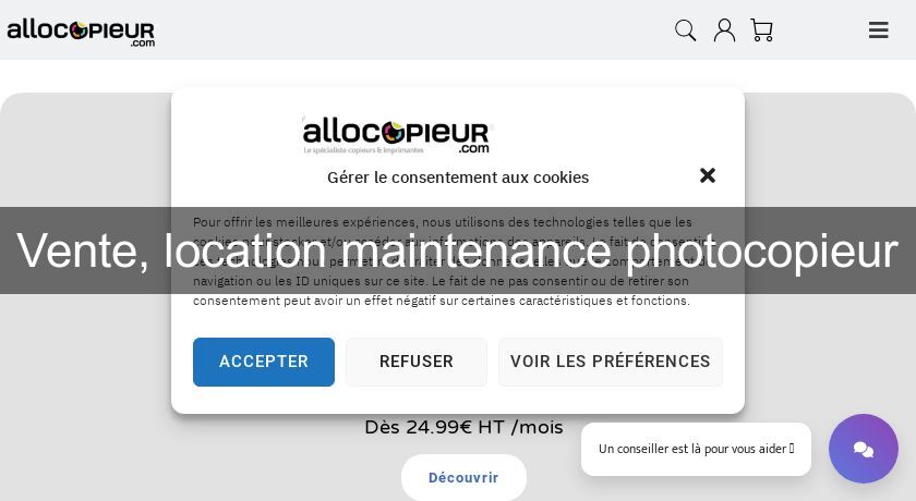 Vente, location maintenance photocopieur Vente, location maintenance photocopieur