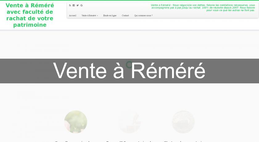 Vente à Réméré Vente à Réméré