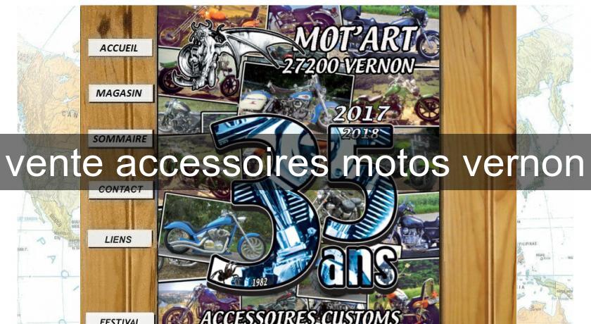 vente accessoires motos vernon