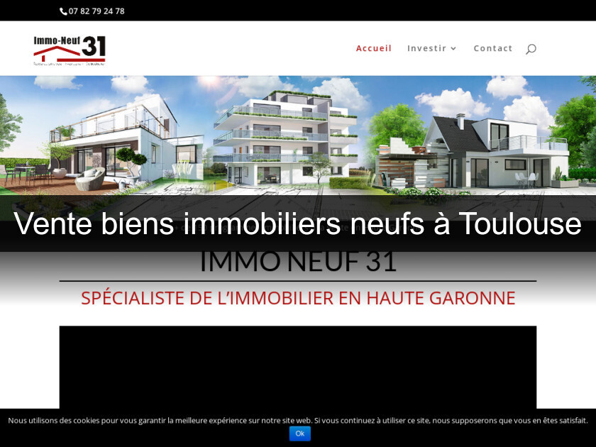 Vente biens immobiliers neufs à Toulouse Vente biens immobiliers neufs à Toulouse