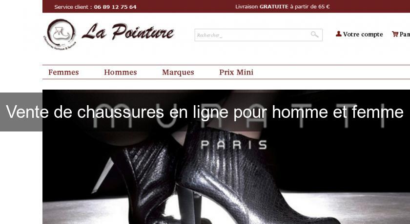 Chaussures femme en ligne