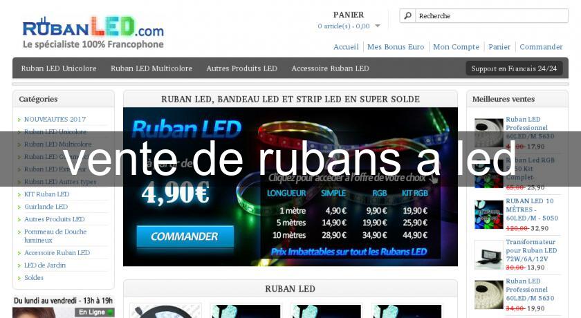 vente de rubans a led