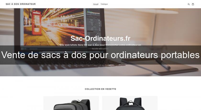 Vente de sacs à dos pour ordinateurs portables