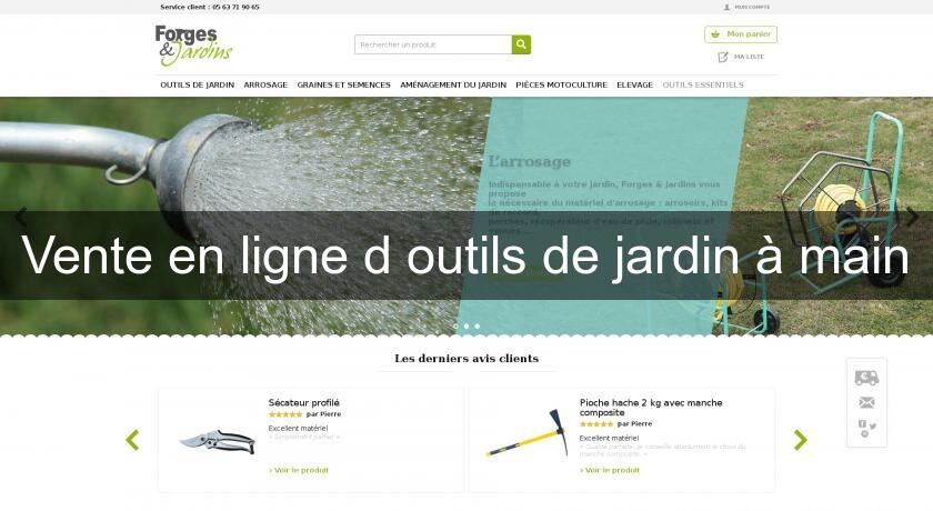 Vente en ligne d'outils de jardin à main Vente en ligne d'outils de jardin à main