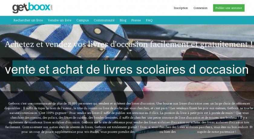 vente et achat de livres scolaires d'occasion vente et achat de livres scolaires d'occasion