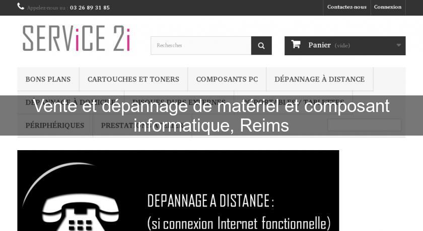 Vente et dépannage de matériel et composant informatique, Reims