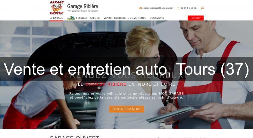 Vente et entretien auto, Tours (37)