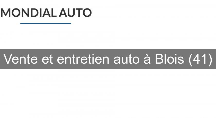 Vente et entretien auto à Blois (41)