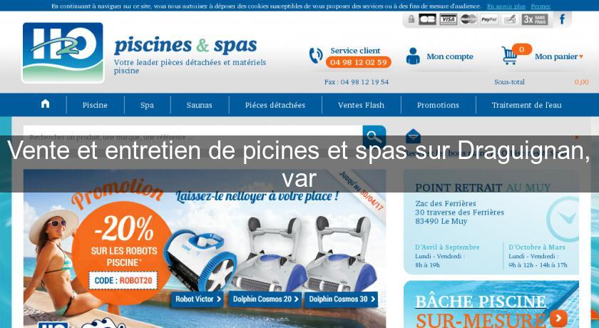 Vente et entretien de picines et spas sur Draguignan, var