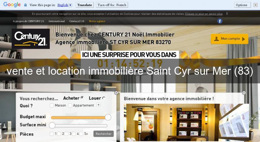vente et location immobilière Saint Cyr sur Mer (83) vente et location immobilière Saint Cyr sur Mer (83)
